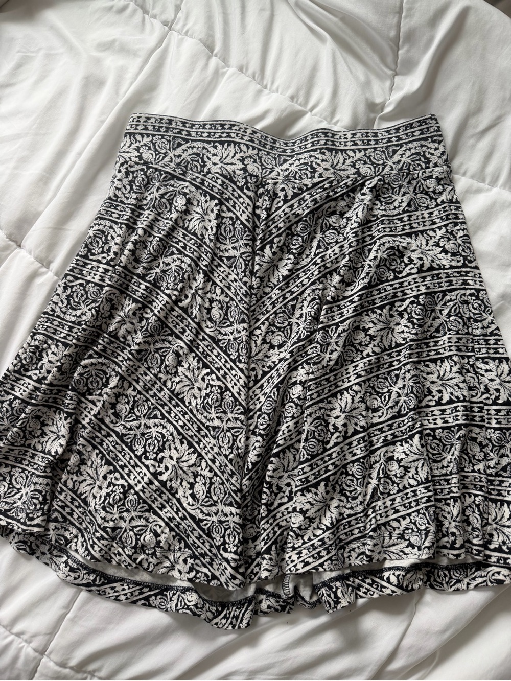 Loft Patterned Skirt
